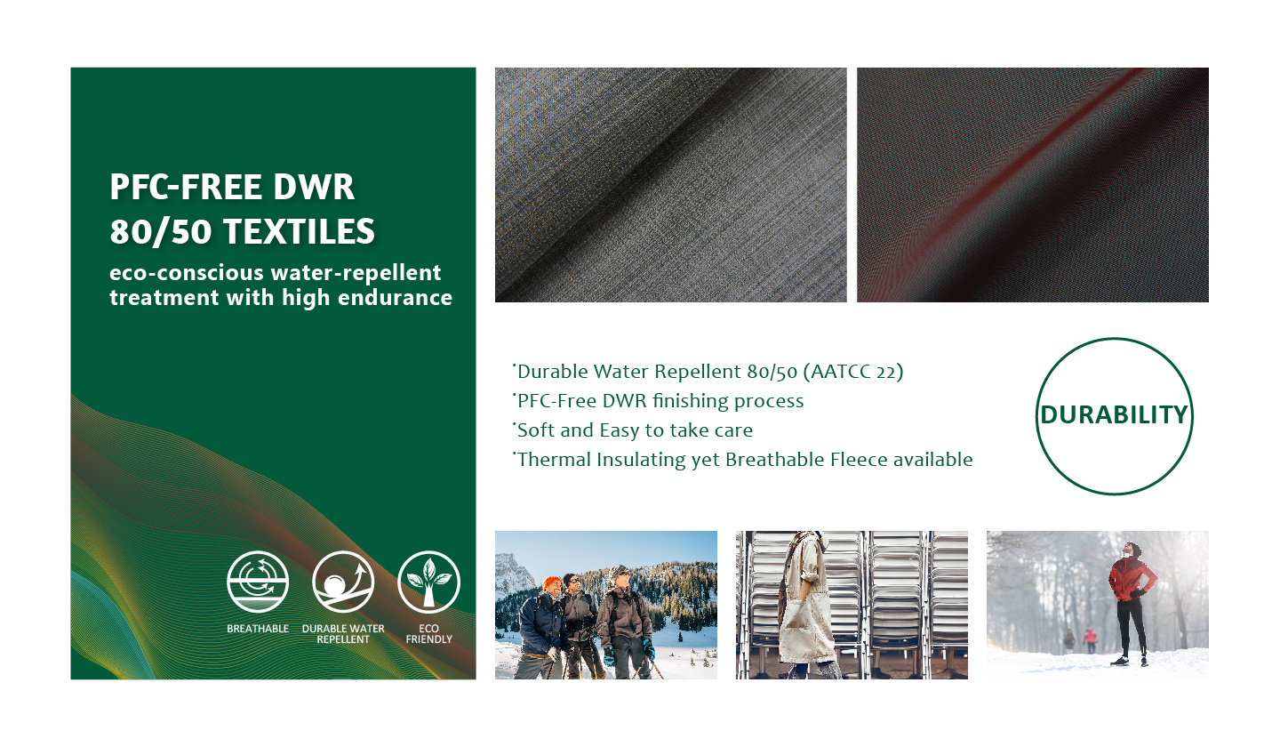 Biodegradable Polyester Waterproof and Breathable Fabric AATCC